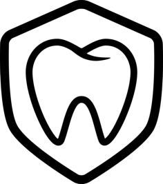 Molar Inside A Shield Craft Design Svg File, Free Vectors File